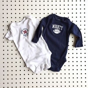 NWOT Carter’s New Sports-themed Onesies 3 Mo.